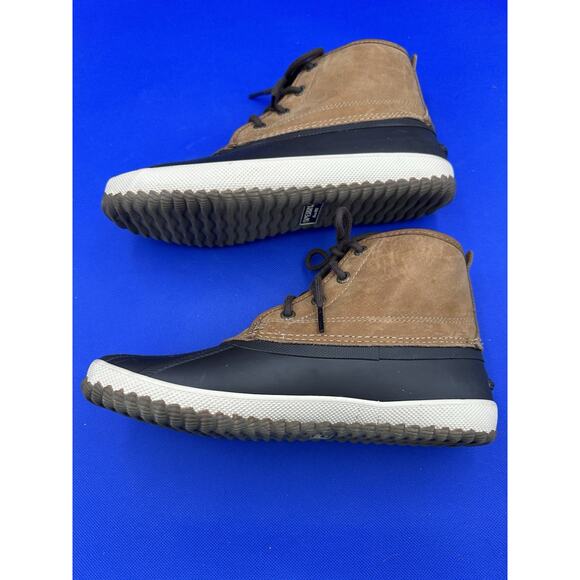 Sperry Breakwater Duck Boots Tan Brown Size 7.5 M Waterproof Memory Foam Comfort - Picture 3 of 14